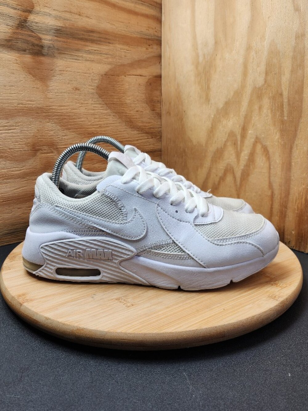 Nike Air Max Excee Womens Triple White Sneakers